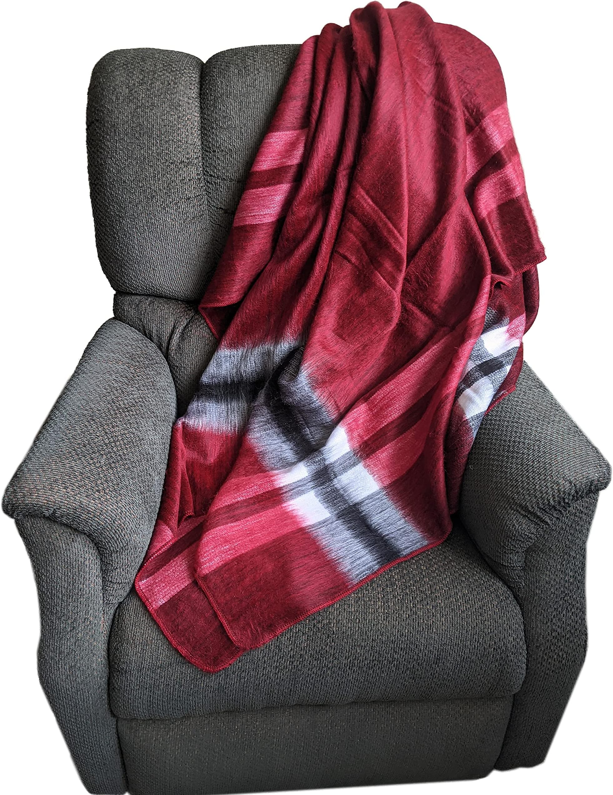 Authentic Alpaca Queen Size Blanket Throw