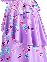 Vista 6 de Magic Family Princess Costume Dress for Girls with Accessories