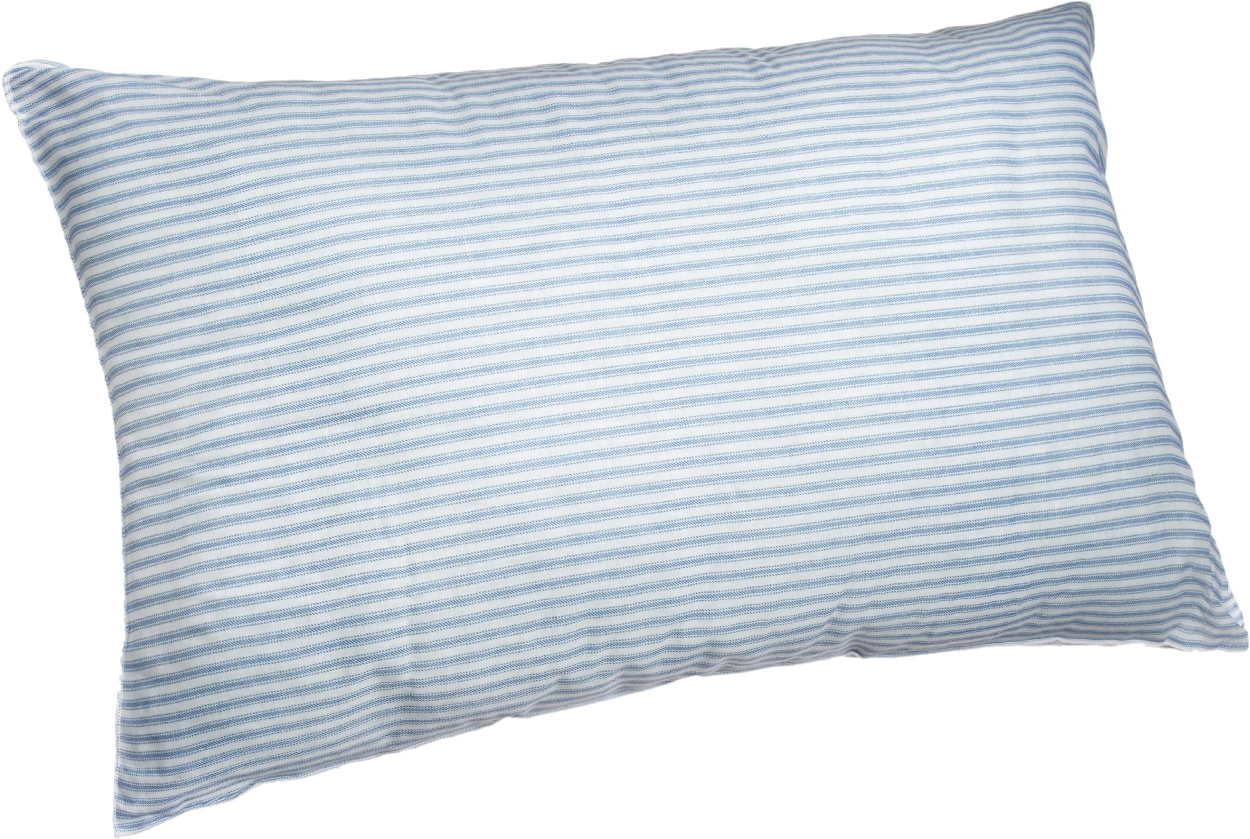 Adorable Adored Granny Pillow with Blue and White Stripe Poly Cotton Cover, Queen