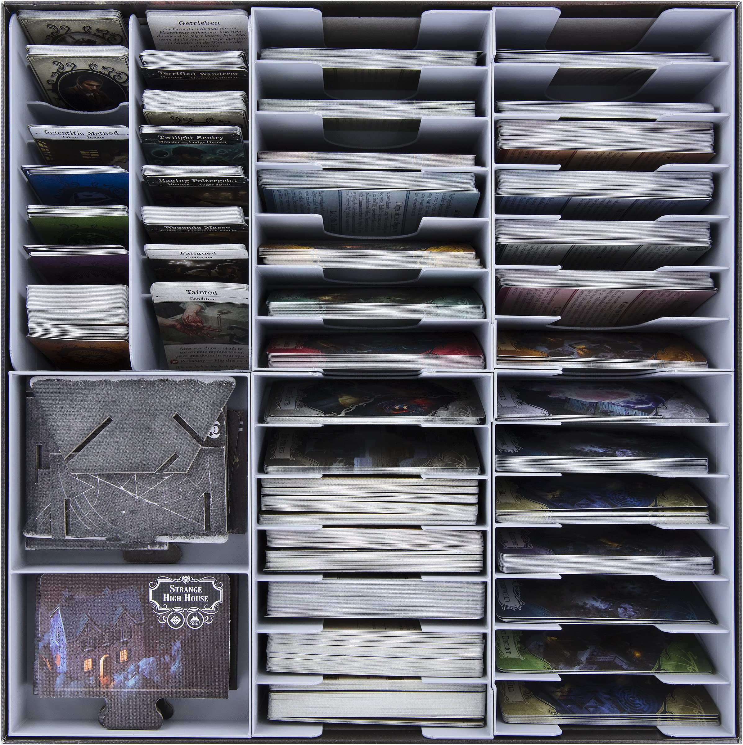 Feldherr Organizer kompatybilny z Arkham Horror: Pod Mrocznymi Falami + Sekrety Zakonu - pudełko do gry planszowej