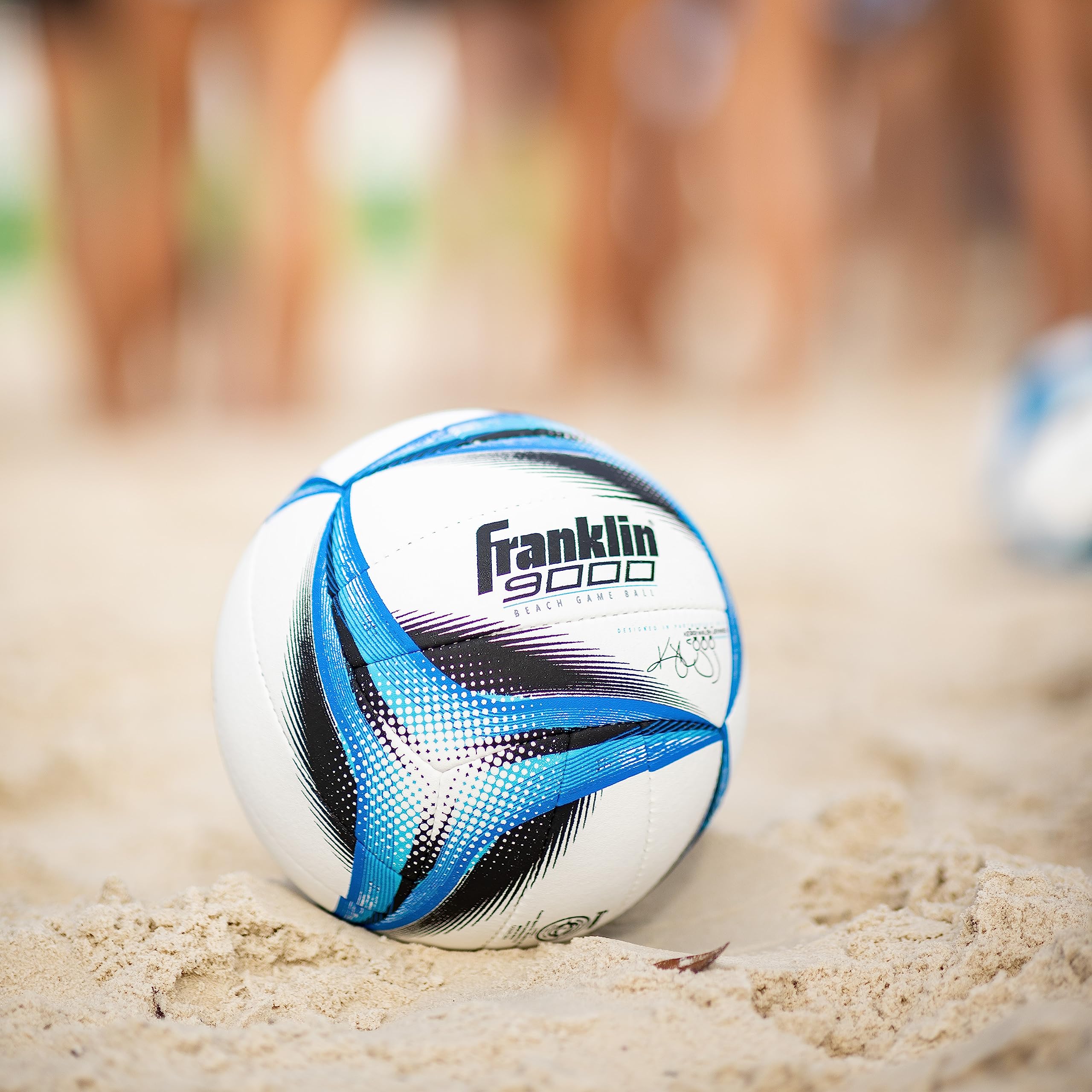Franklin Sports Kerri Walsh Jennings 9000 Beachvolleyball, Weiß