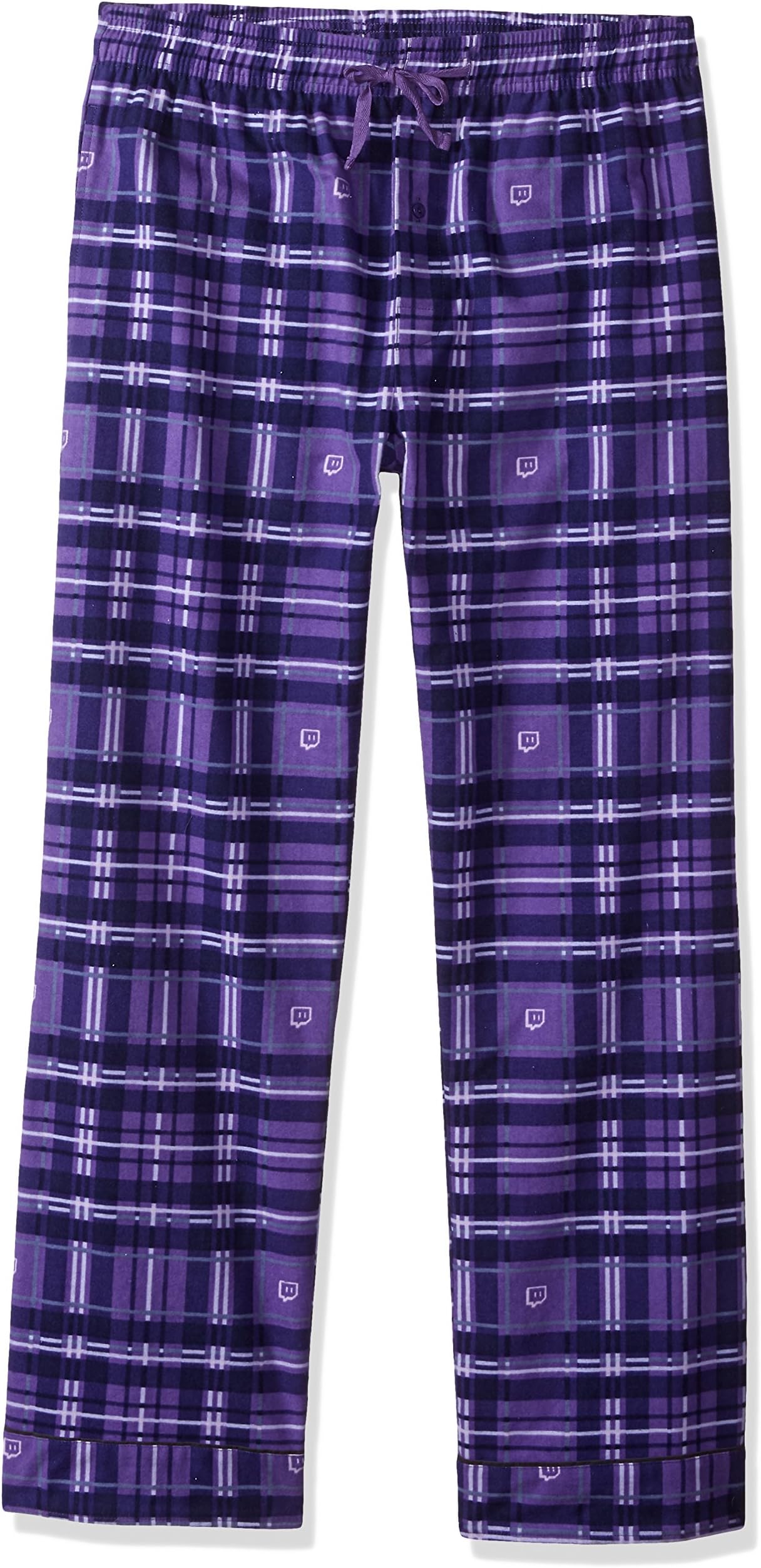 Glitch Plaid PJ Bottoms