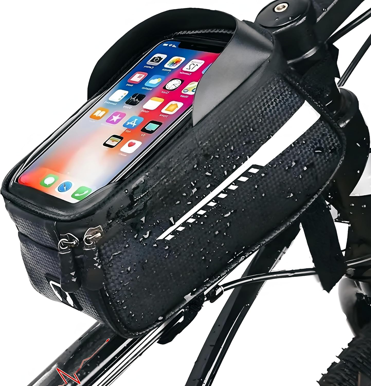 Namia Bicycle/Bike top tube Bag with Phone Holder Bicycle