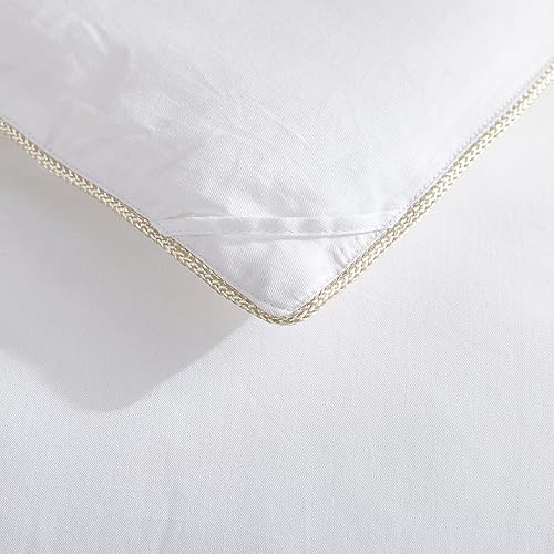 Miniatura 7 de Edredón de plumón de ganso de superlujo con funda de 600hilos 100  de algodón egipcio muy difícil de encontrar peso de 70a 90 onzas llenado máximo