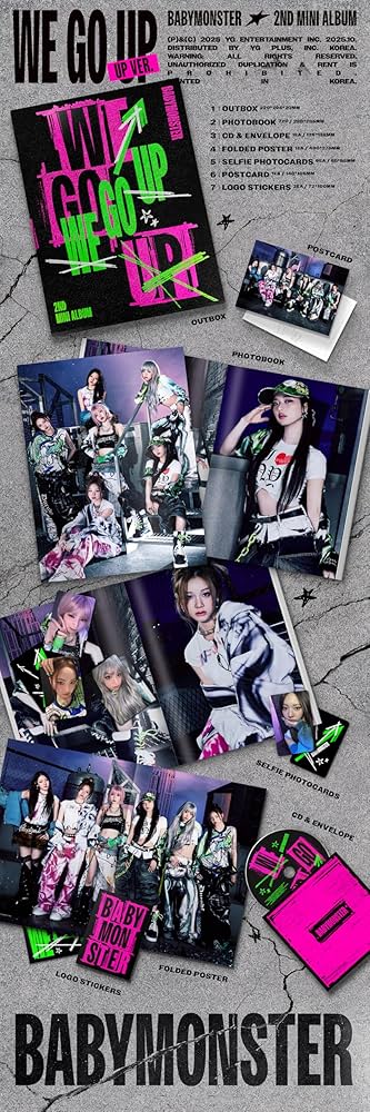 ベビモン we go up 韓国 ポップアップ bulk pack 新品未開封品 Amazon.co.jp: BABYMONSTER 2nd MINI ALBUM [WE GO UP] GO Ver