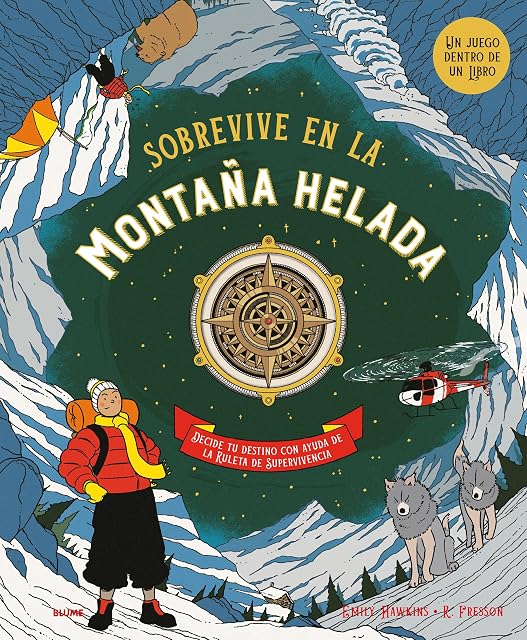 Portada de Sobrevive en la montaña helada