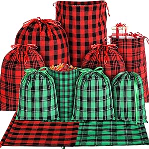 Personalised Embroidered Christmas Gift Present Tote Bags. A1 Personalised Gifts - Your Photos & Text On Gifts For Friends & Family - View #9