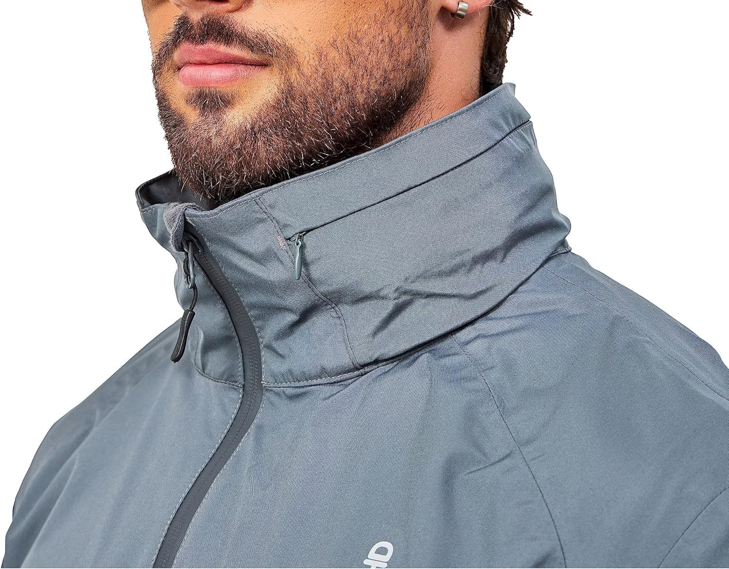 Little Donkey Andy Men's Waterproof Rain Jacket Outdoor Lightweight Mountain Windbreaker Long Coat for Hiking Golf Travel - Image 7