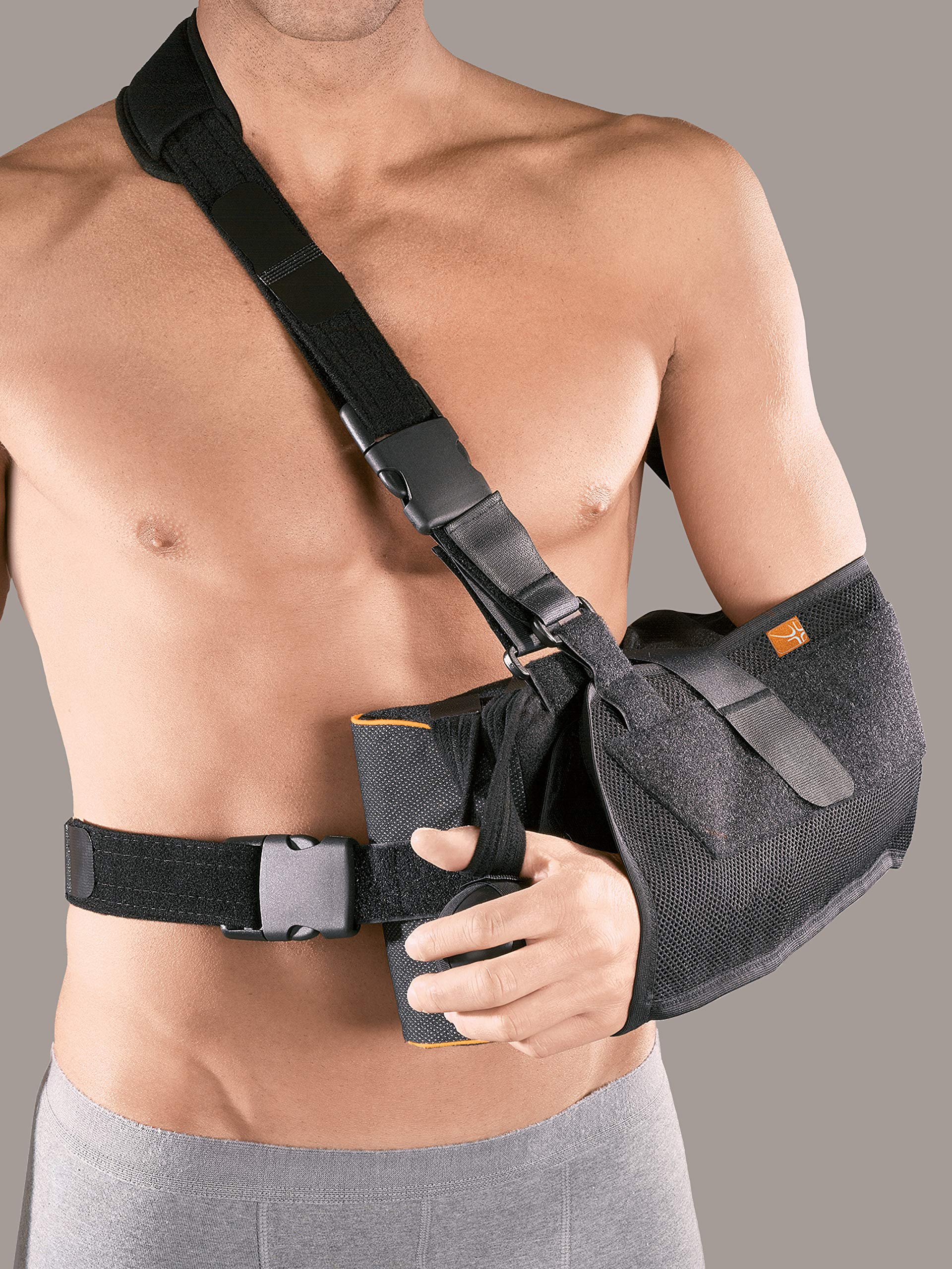 Ro+ten-Orthoservice ME110 Supporto spalla con abduzione fissa a 10 o 15, Nero