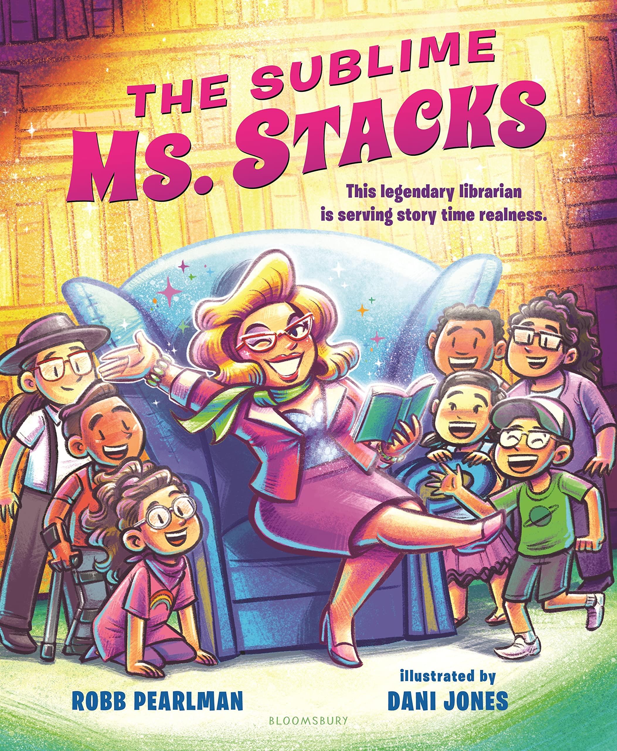 The Sublime Ms. Stacks: This Legendary Librarian Is Serving Story Time Realness.