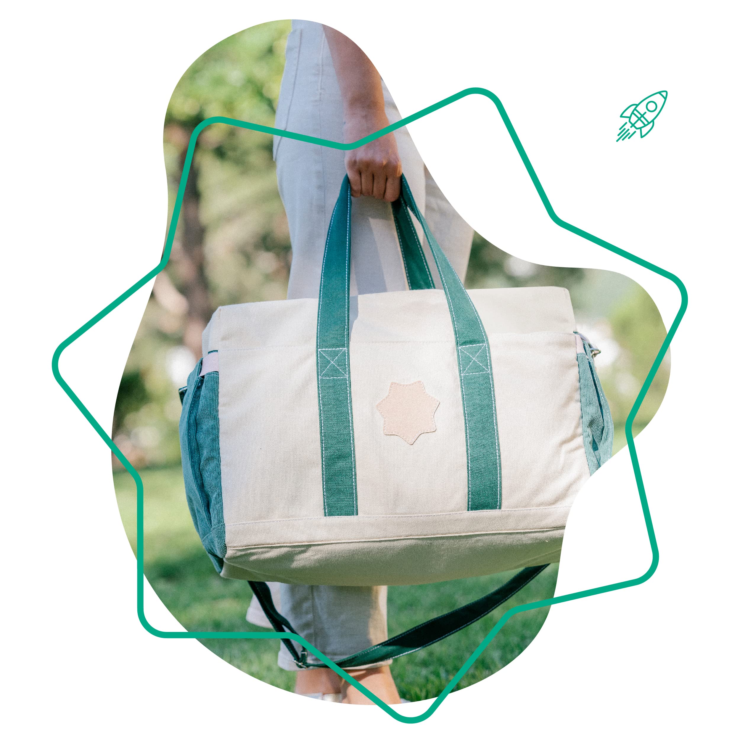 Badabulle Bowling baby changing bag