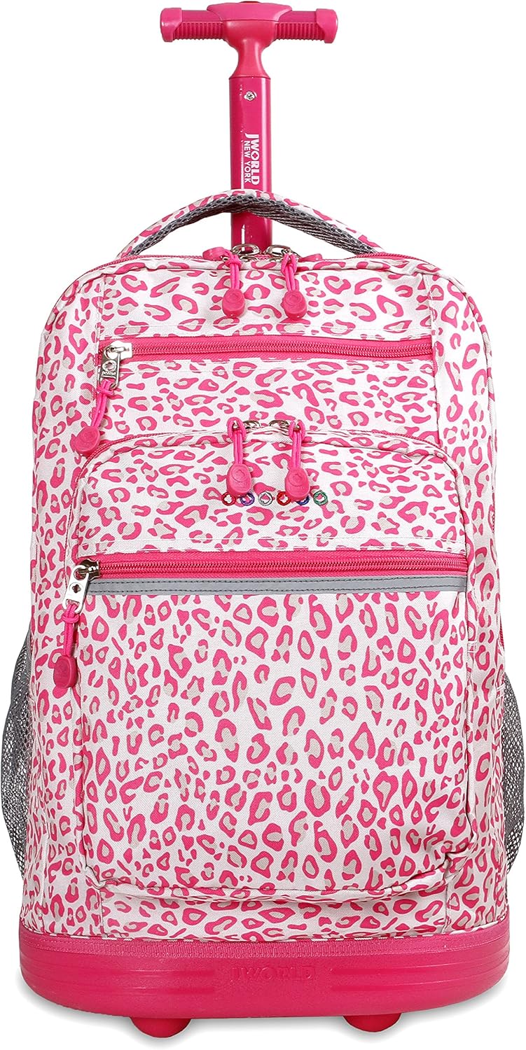 J World New York Unisex’s Sundance Rolling Backpack BigaMart