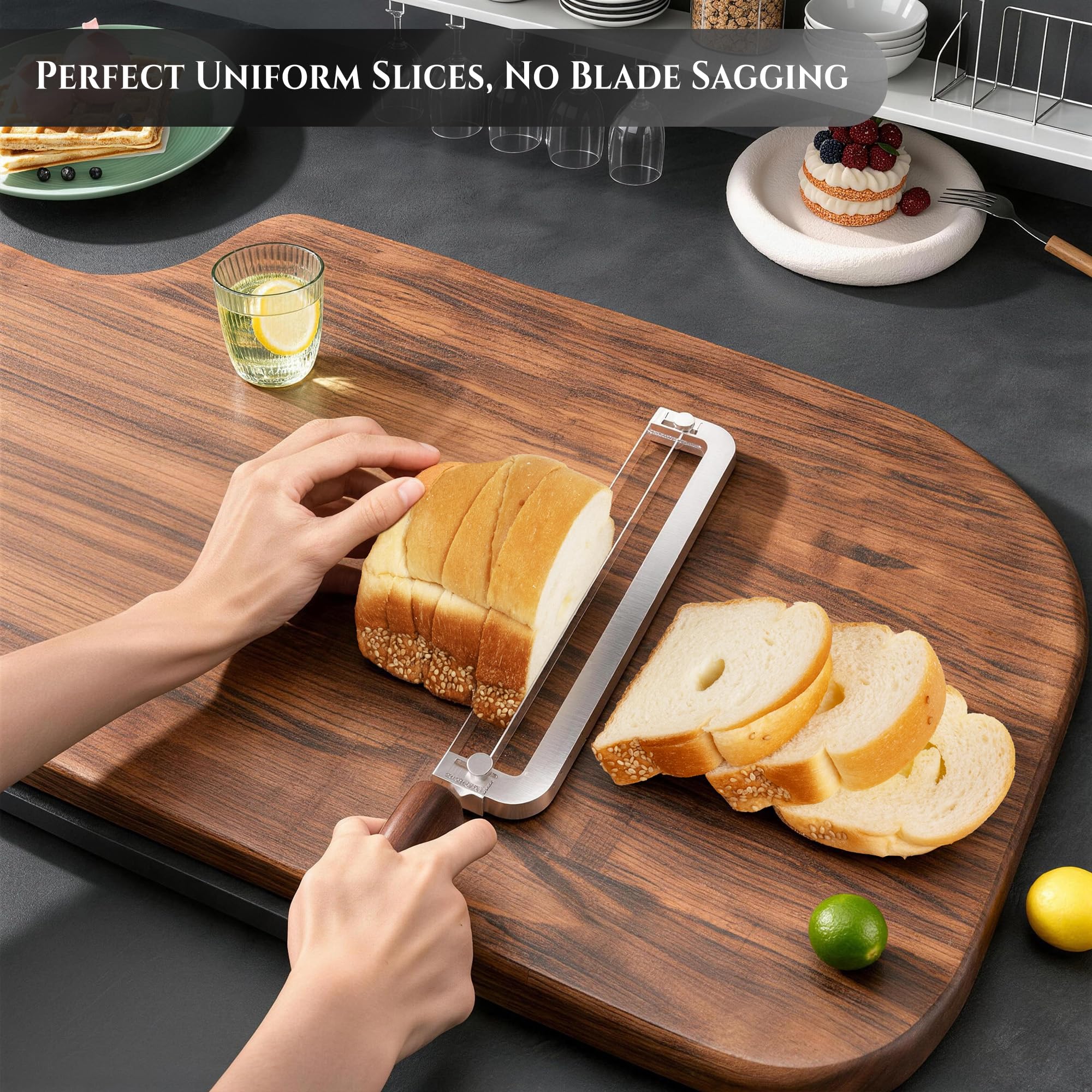 Adjustable Bread Knife - Perfect Slices! -7 Adjustable Bread Knife - Perfect Slices! -7