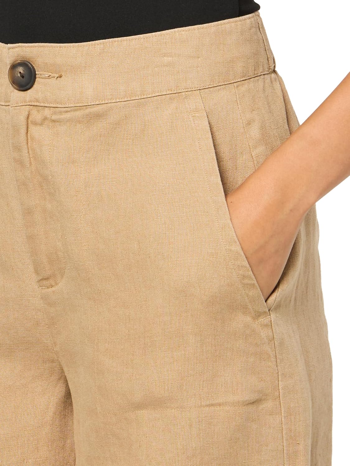 Vince Women's Mid Rise Hemp Shorts - Image 3