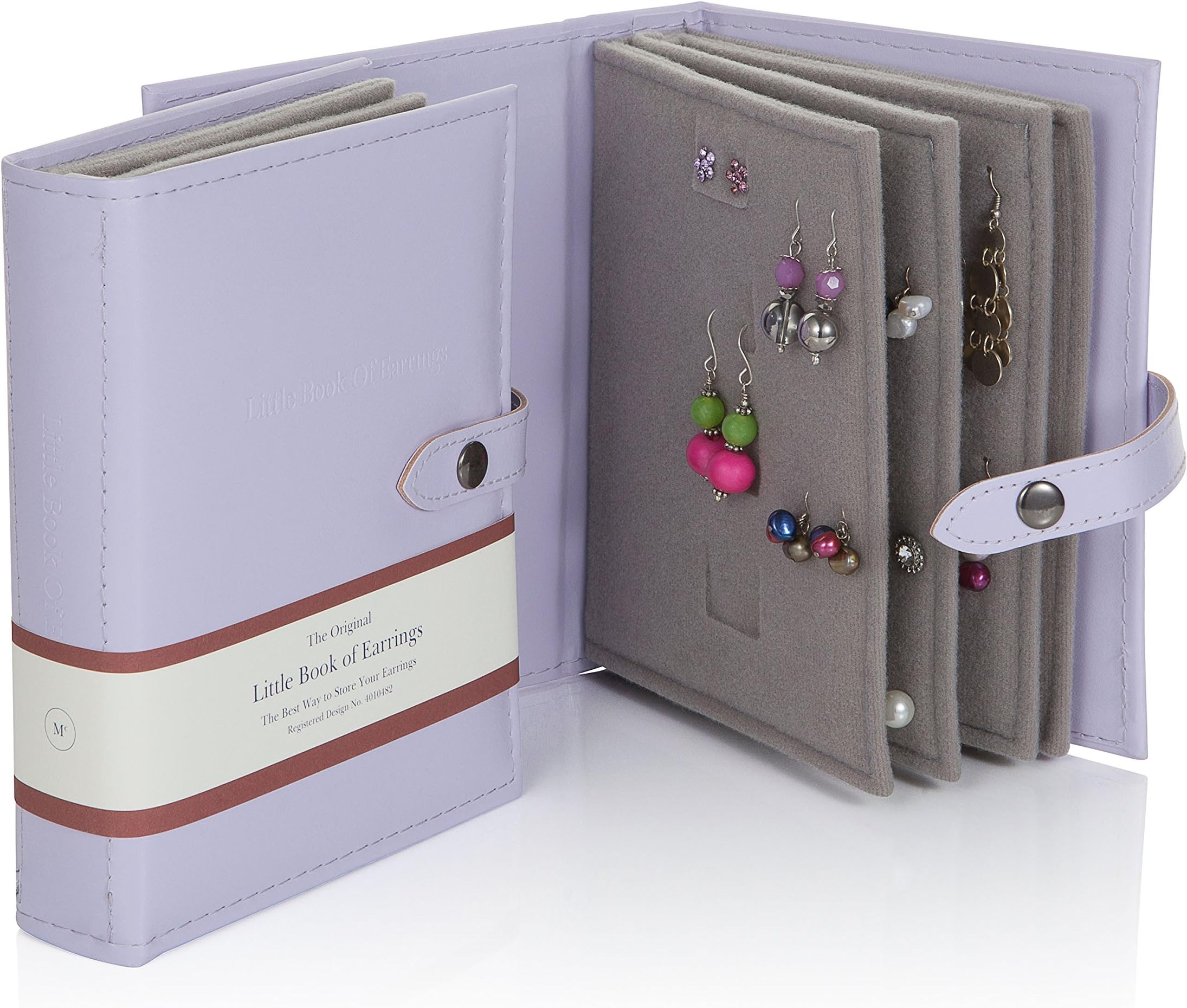 Lilac - Little Book of Earrings - Earring Storage Solution by Little Book of Earrings