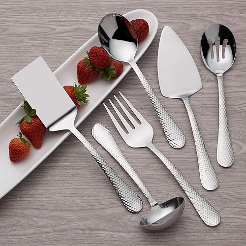Miniatura 2 de Gourmet Basics by Mikasa Juego de servir helechos, 6 piezas