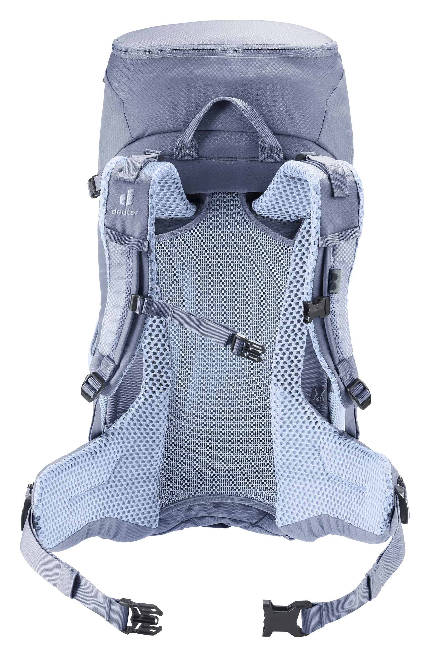 deuter Futura 24 SL Zaino da trekking da donna con schienale in rete e copertura antipioggia