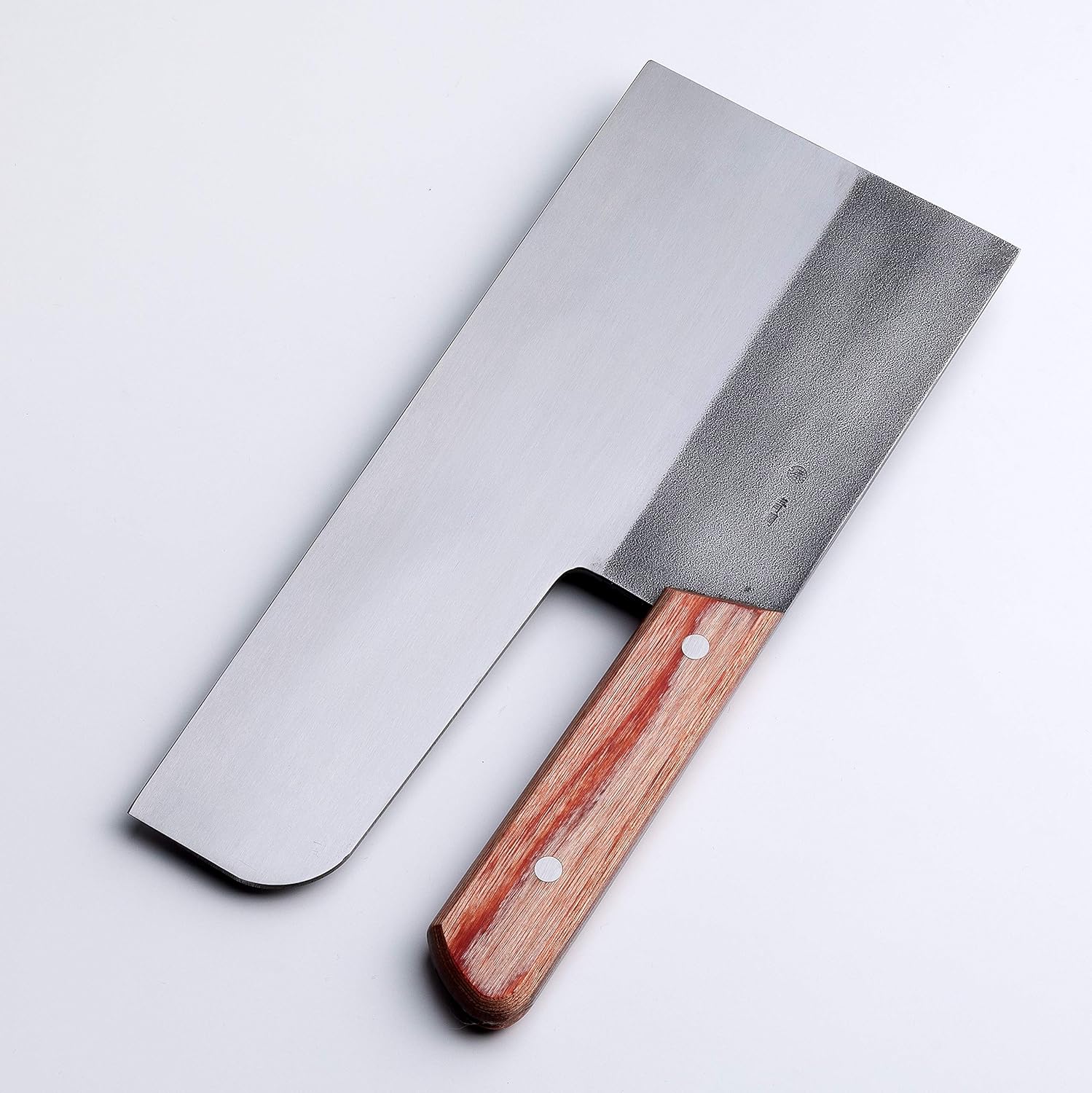 左利き用蕎麦包丁 安来鋼 ロープ巻き柄 木箱付き300mm中古品 【楽天