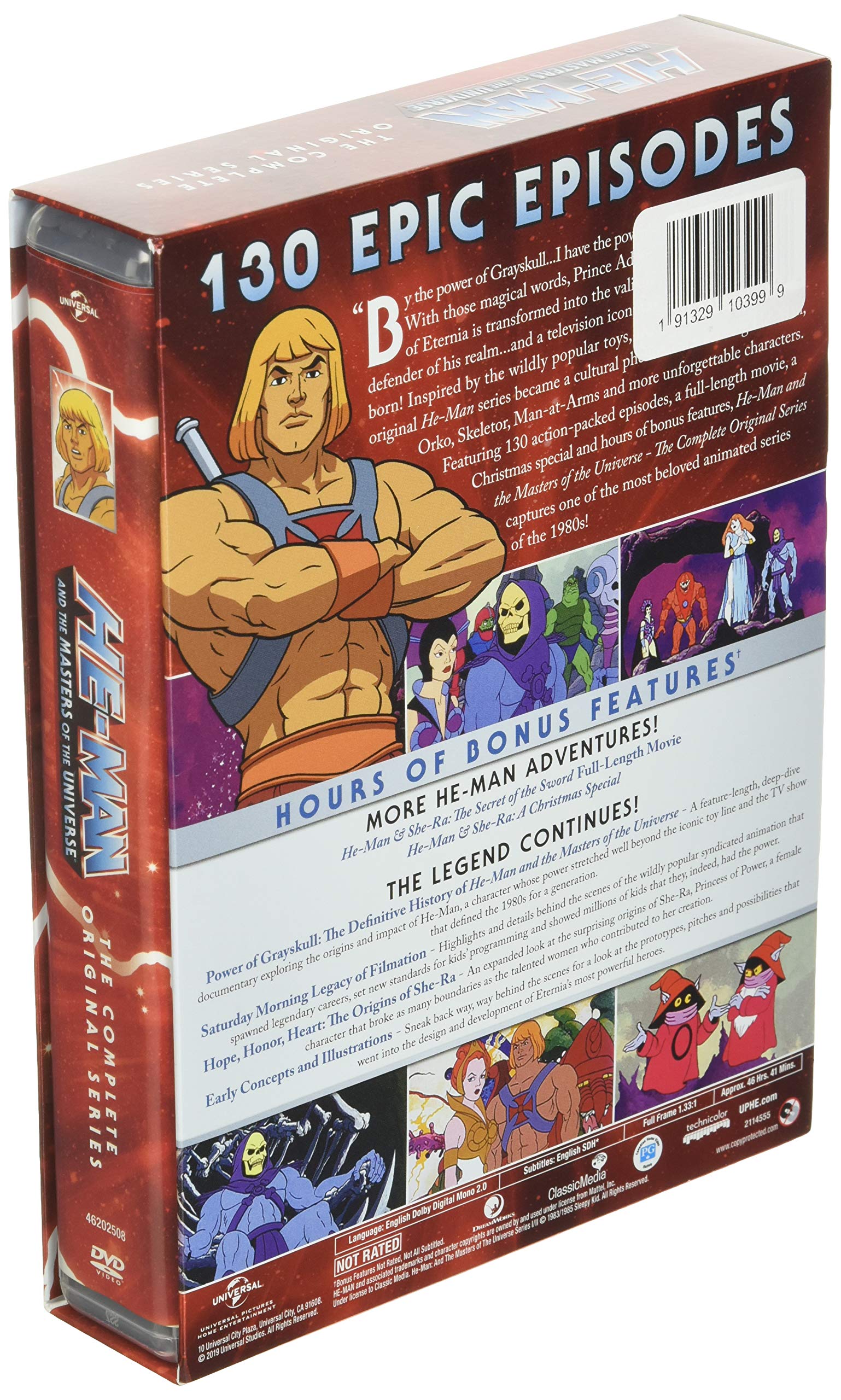 He-Man and the Masters of the Universe: The Complete Original Series [DVD]