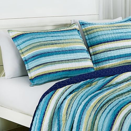 Miniatura 8 de Chezmoi Collection Juego de ropa de cama de 3 piezas Southwestern Native Tribal Boho multicolor microfibra impresa, tamaño Queen