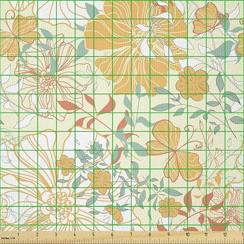 Miniatura 8 de Tela Lunarable, The Yard, multicolor con estampado digital