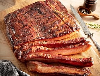 Burgers Smokehouse Half Original Hickory Smoked Bacon Slabs Average weight 5 1/2 to 6 1/2 pounds