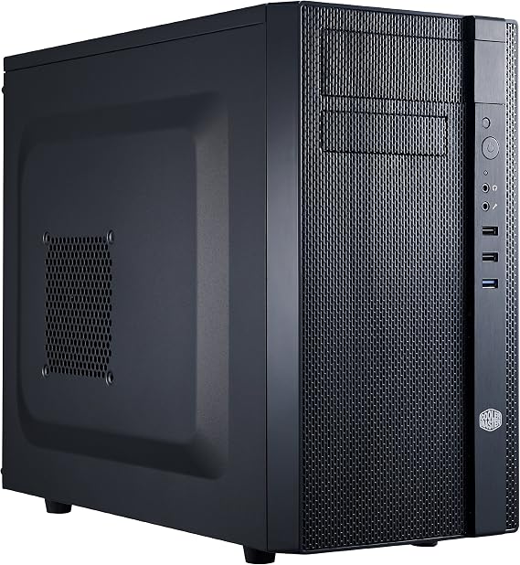 Cooler Master N200 - Mini Tower Computer Case with Fully Meshed Front Panel and mATX/Mini-ITX Support