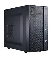 Vista 3 de Cooler Master Caja de computadora Mini Tower N200 con fuente de alimentación certificada Thermaltake 500W 80+