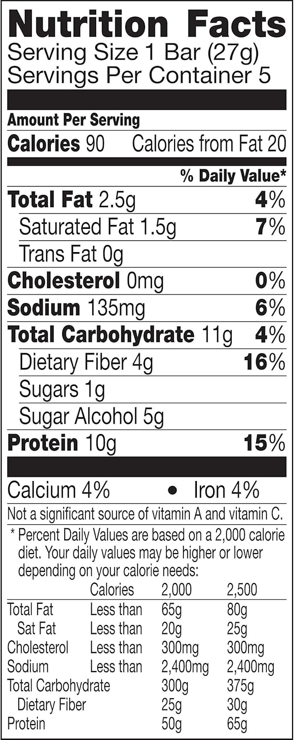 , Peanut Butter Chocolate, 5 ct