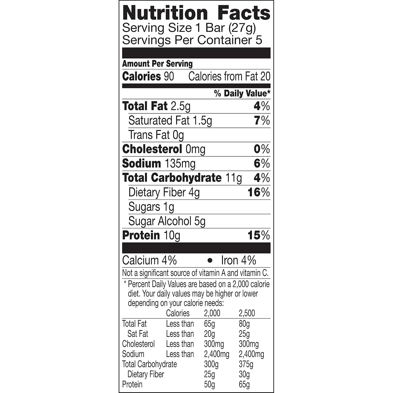 Protein One, Peanut Butter Chocolate, 5 ct 4.8 oz