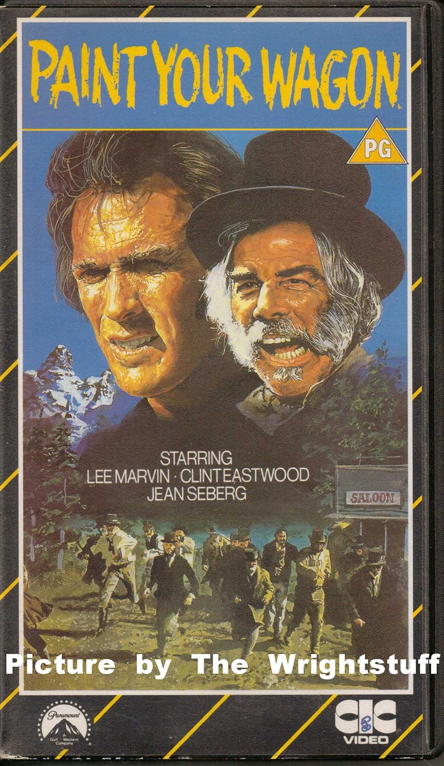 Paint Your Wagon [VHS] Lee Marvin, Clint Eastwood, Jean
