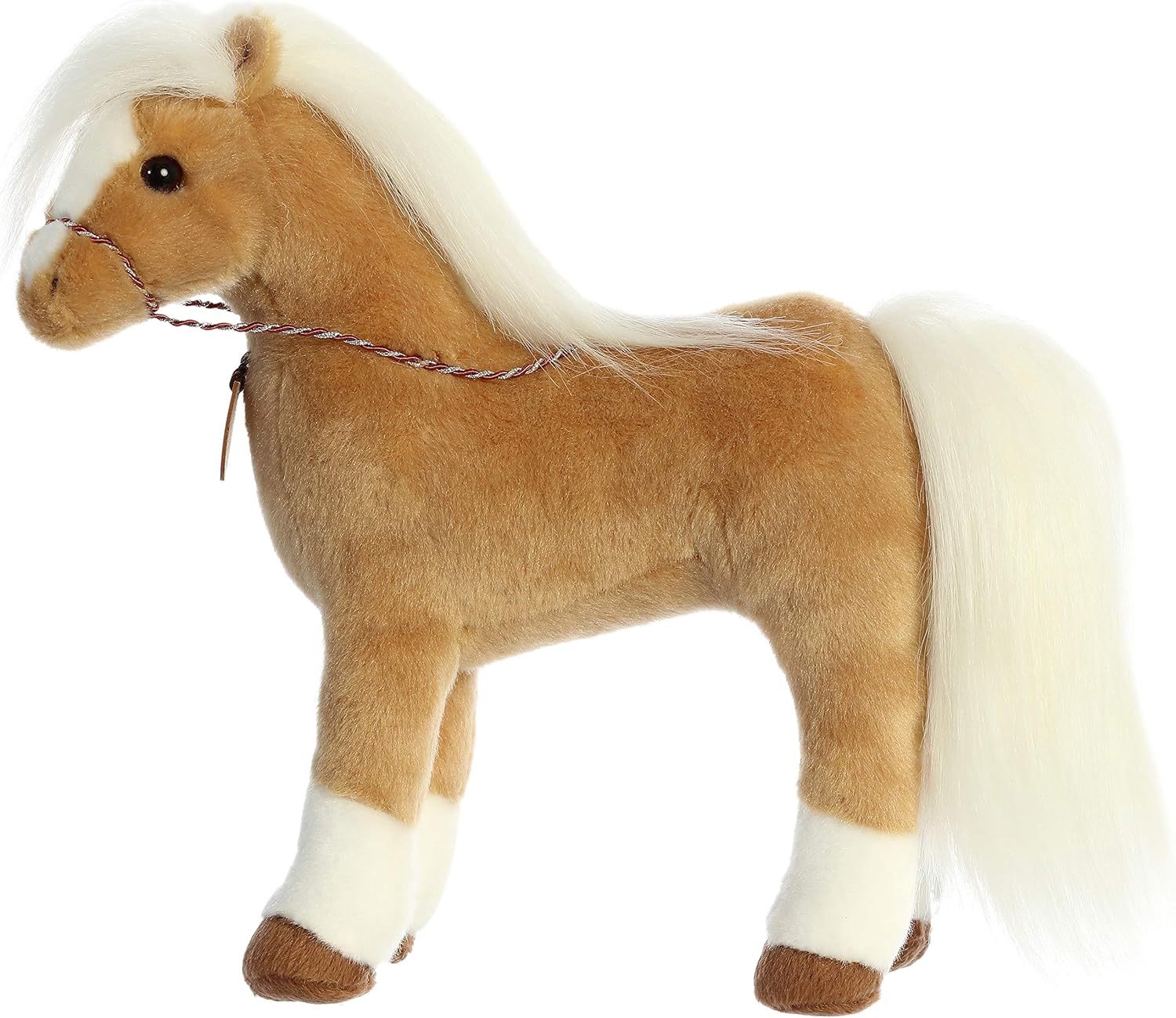 Aurora® Exquisite Breyer® Morgan Stuffed Animal - Realistic Detailing - Imaginative Play - Brown 13 Inches