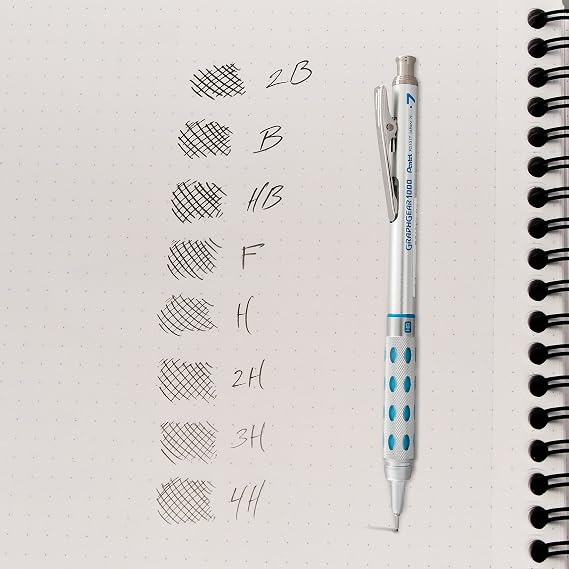Pentel Super Hi-Polymer Lead Refills, (0.9 mm), Thick, HB, Pack of 3, 90 Pieces of Lead (C29BPHB3)