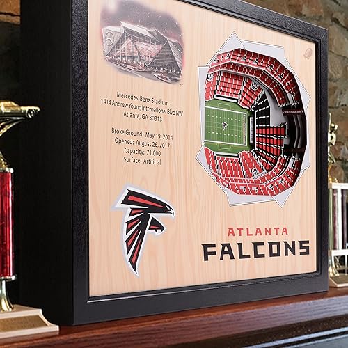 Miniatura 2 de YouTheFan NFL Arte de Pared StadiumView de 25 Capas