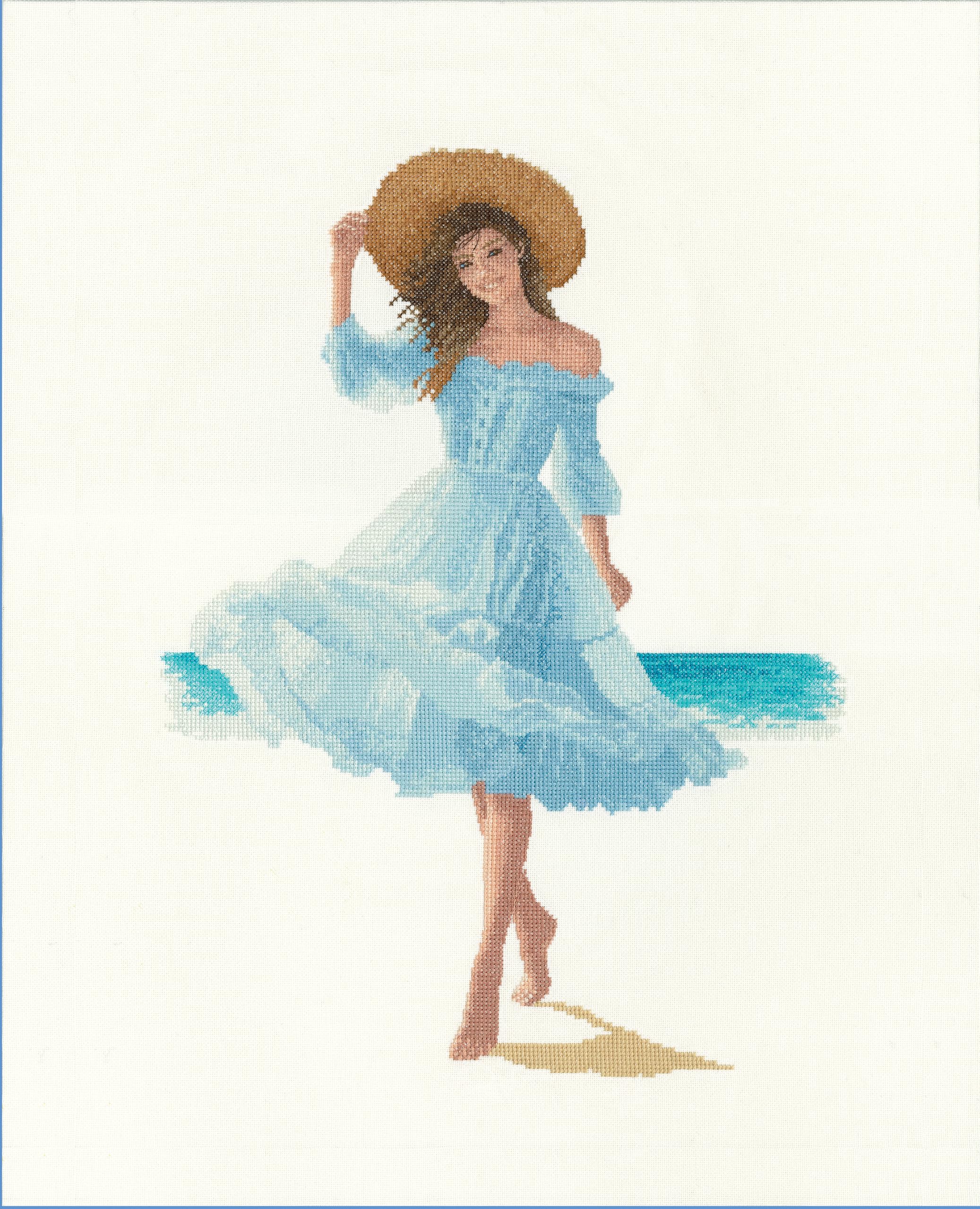 Heritage Crafts Cross Stitch Kit - Connie - John Clayton Elegance - Aida