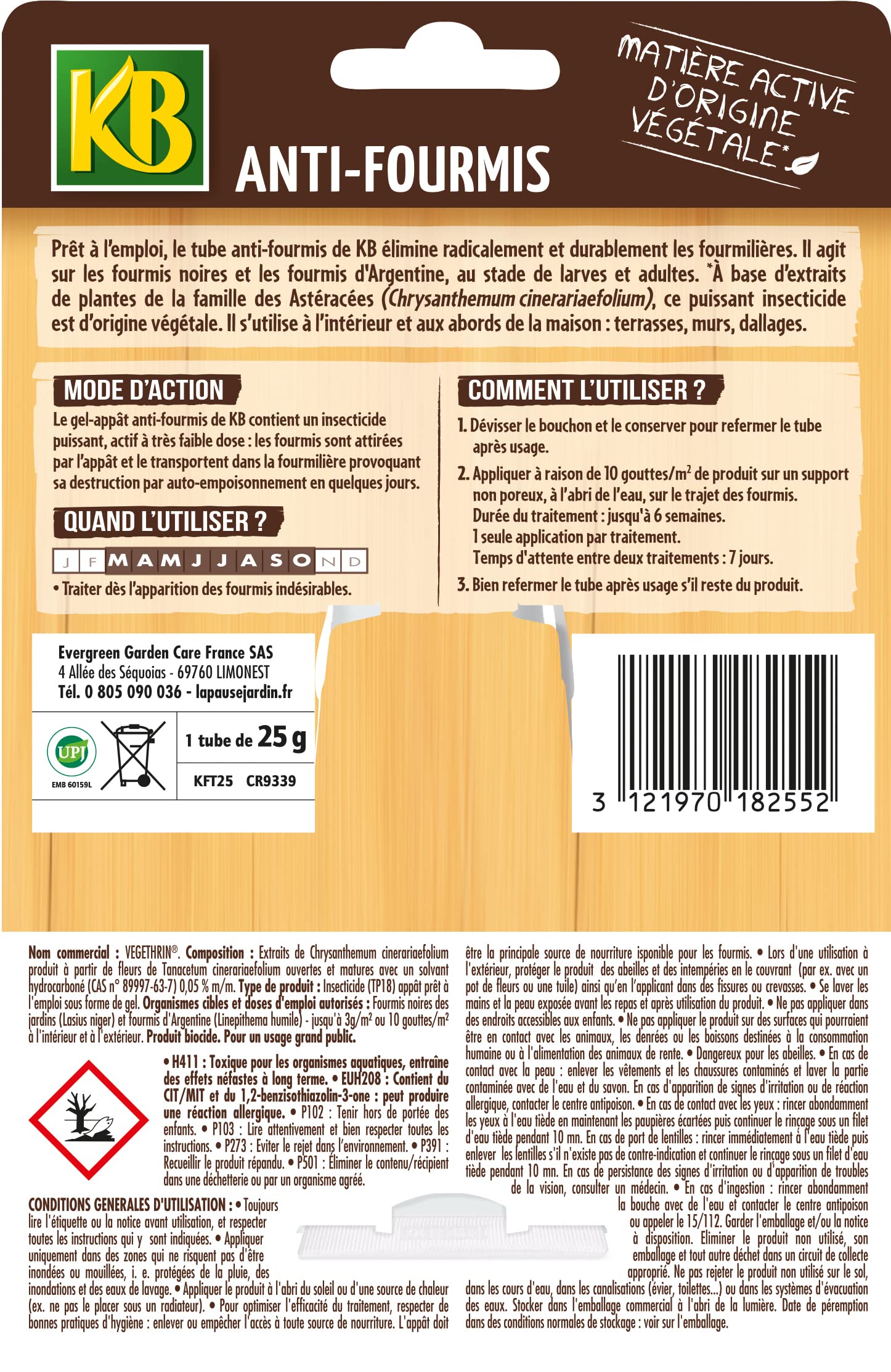 Anti-Fourmis Boîtes Appât x4 - Élimination Durable des Fourmilières