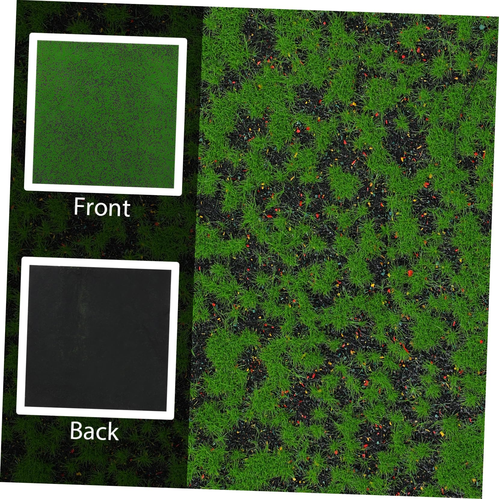 Cabilock Musgo Artificial de Interior Realista, Césped Base para Jardín