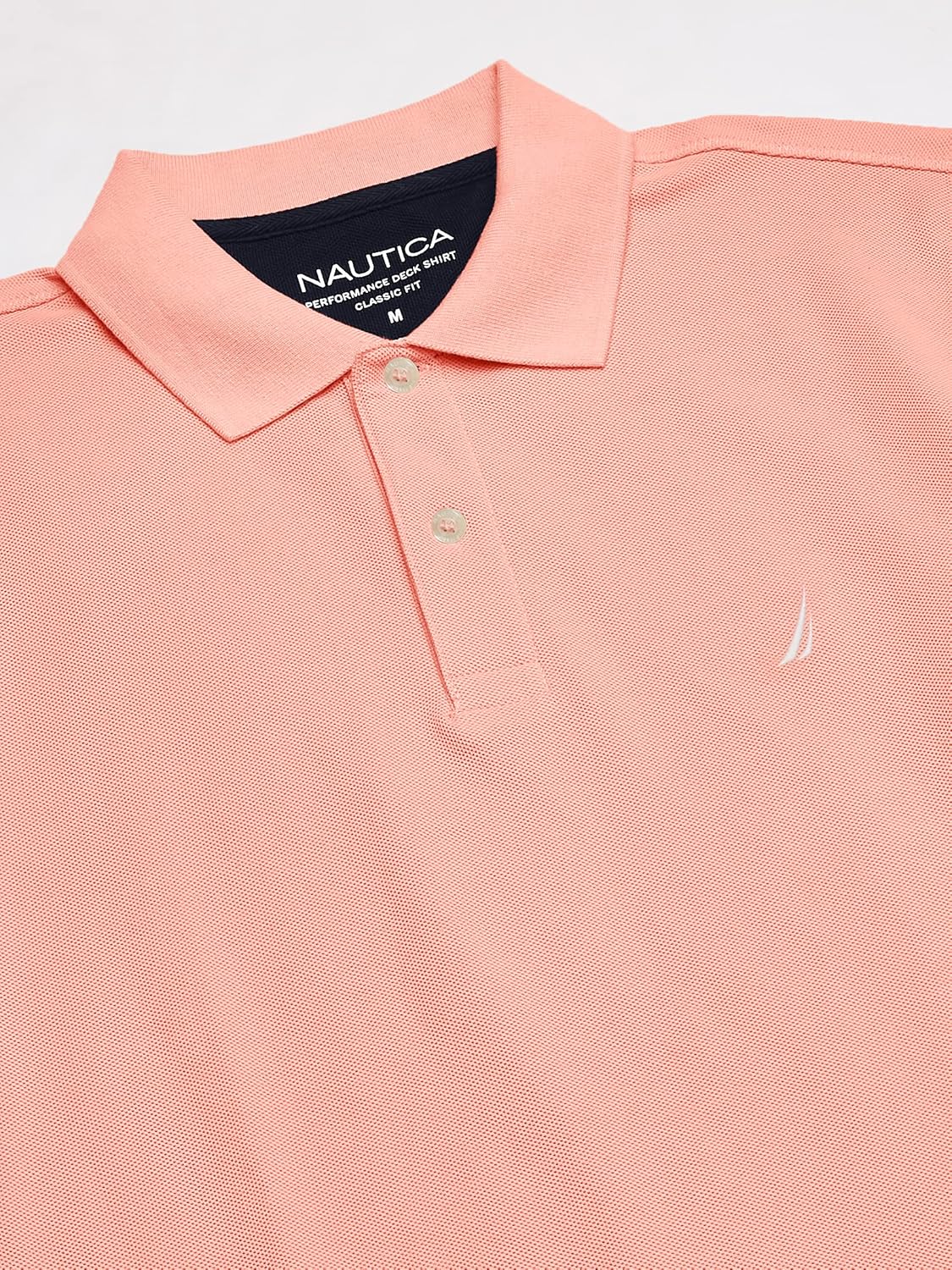 Nautica Men's Classic Short Sleeve Solid Polo Shirt