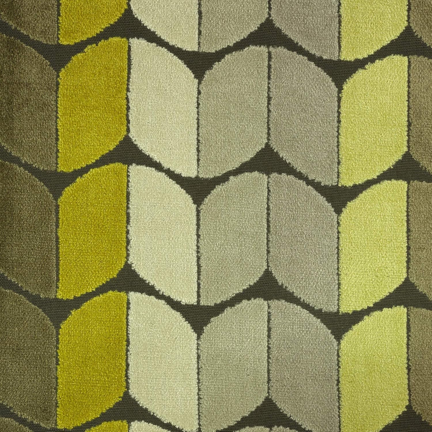 Top Fabric, Copenhagen - Holland, Arrow Cut Velvet Fabric Upholstery Fabric Glacier
