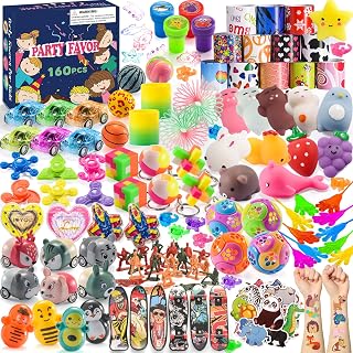 Party Favors for Kids Birthday Goodie Bags 8-12 6-8, Fidget Toys for Kids Pinata Loot Bag Fillers, Party Favours Treasure Chest Prizes, Birthday Gifts Bag Stuffers for Boys Girls 3-5 4-6