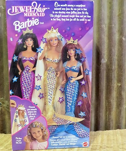 Miniatura 5 de Barbie Muñeca sirena Jewel Hair