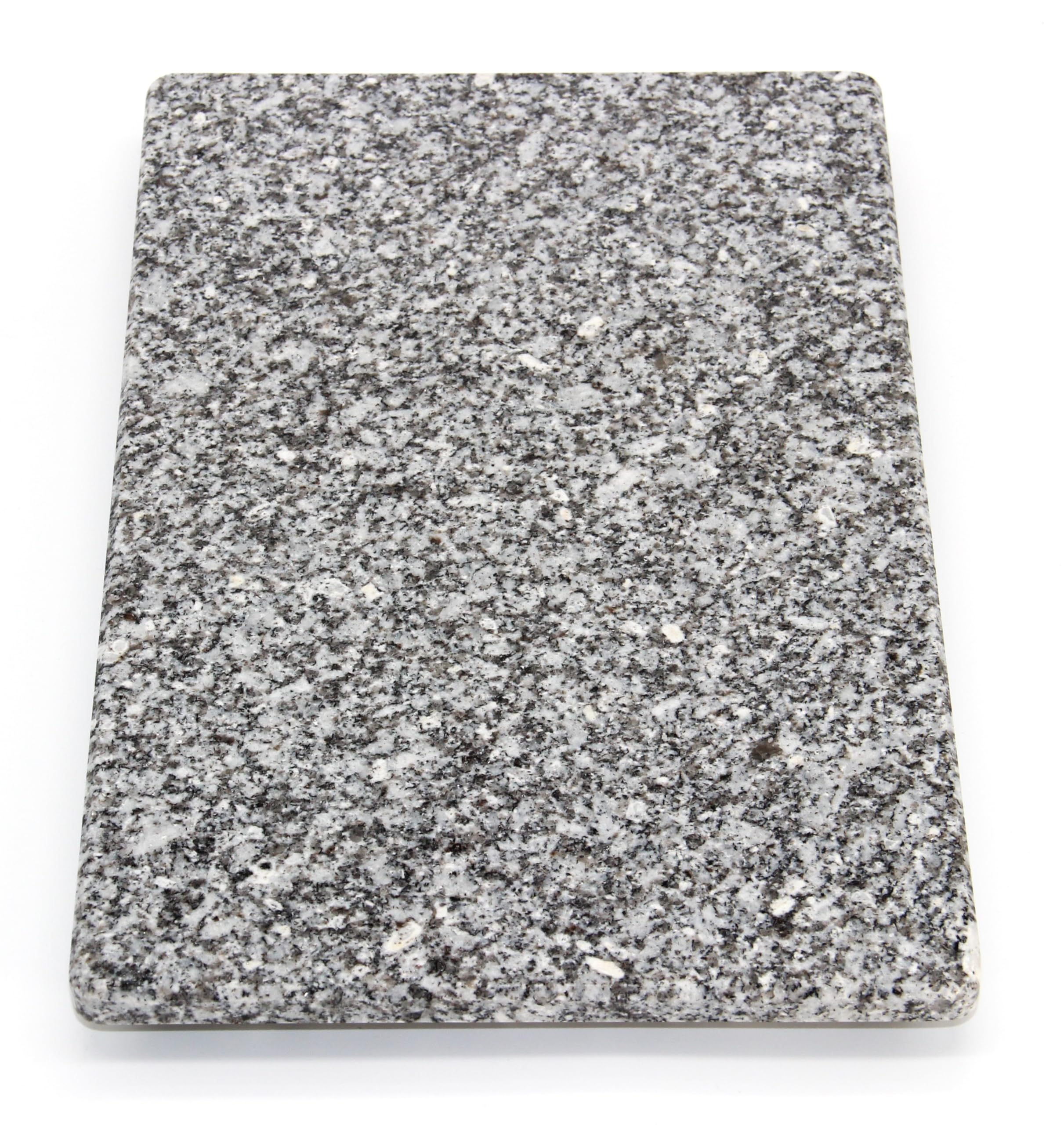 Tabla de cortar de piedra, bandeja para servir, tabla de cocina, placa de piedra, posavasos, 2 tamaños (granito Antas brillante, 30 L x 20B)