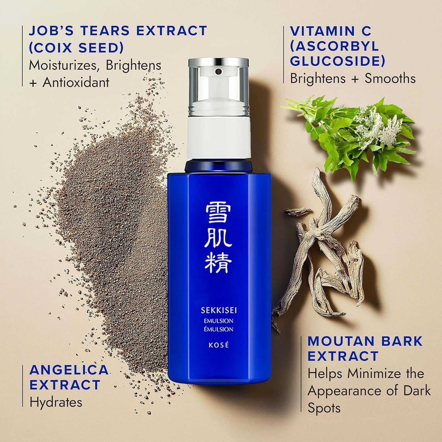 SEKKISEI Emulsion, Lightweight Hydrating Facial Moisturizer, 4.7 Ounce - Image 3