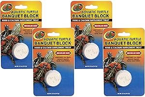 Zoo Med 4 Pack Regular Turtle Banquet Block Treats