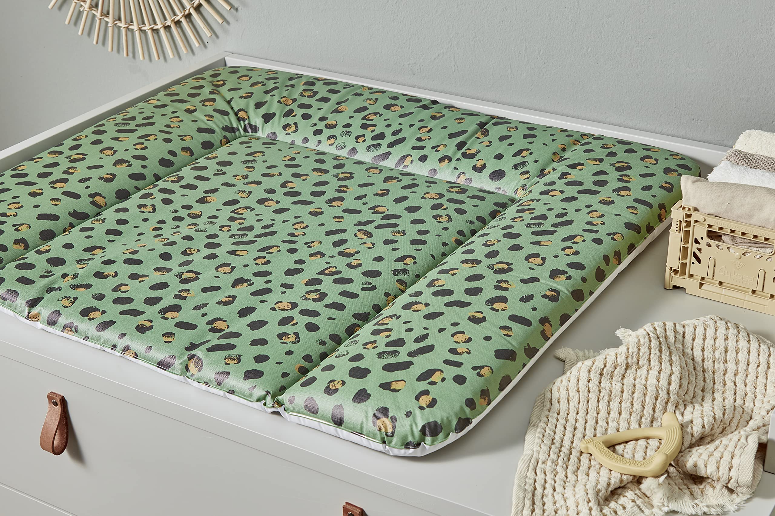 Rotho Babydesign Cojines lactancia Multi+Wide leopardo, multicolor
