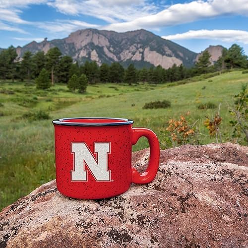 Miniatura 208 de Rico Industries NCAA Utah Utes - Taza de café personalizada de 12 onzas con logotipo grabado con láser profundo, taza de cerámica para acampar con