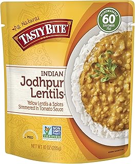 TASTYBITE Organic Jodhpur Lentils Entree, 10 OZ