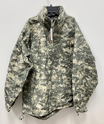 USGI Genuine Us Army ECWCS Gen III Level 6 Gore Tex ACU Digital Extreme Cold/Wet Weather Top - Small Regular.