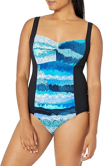 Amazon.com: Christina traje de baño de una pieza con copa en D para mujer,  8 : Ropa, Zapatos y Joyería