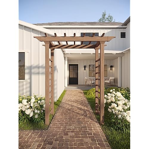 vita Carolina 57 inchW x 88 inchH Composite Vinyl Arbor